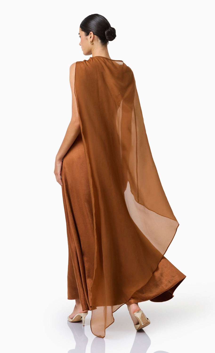 Zimelle Cape Gown