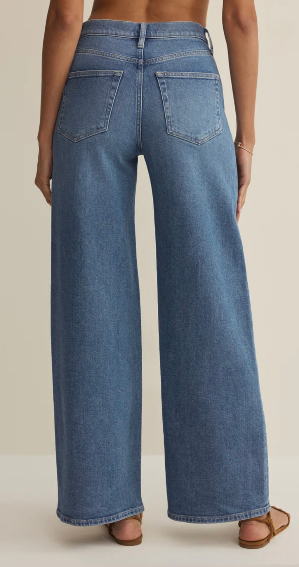 Nova High Rise Wide Leg Jean