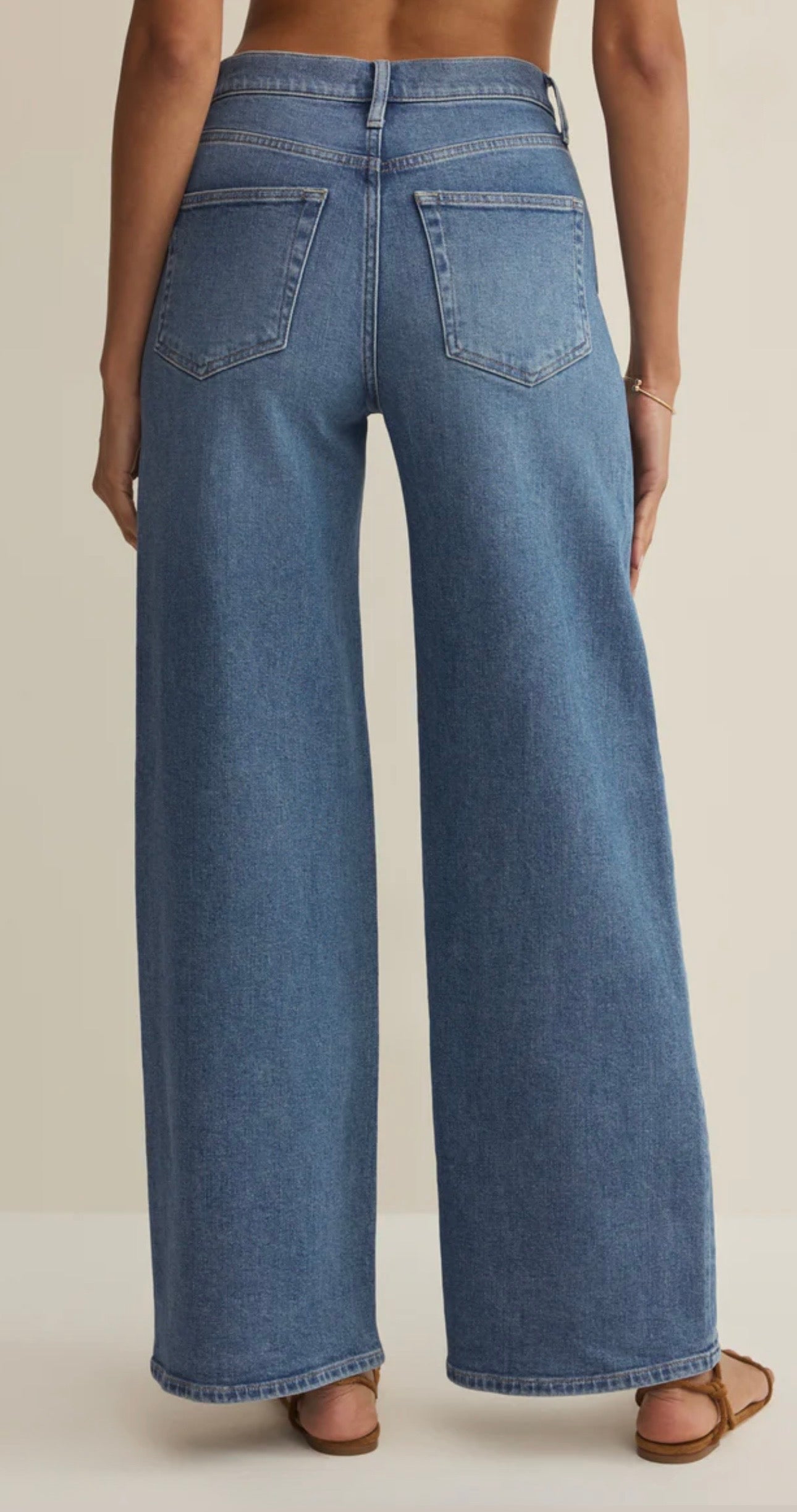 Nova High Rise Wide Leg Jean