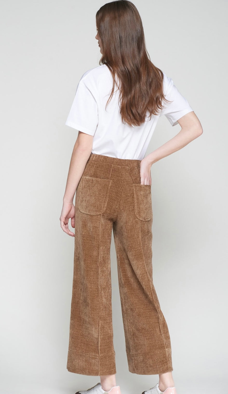 Beige Corduroy Pants