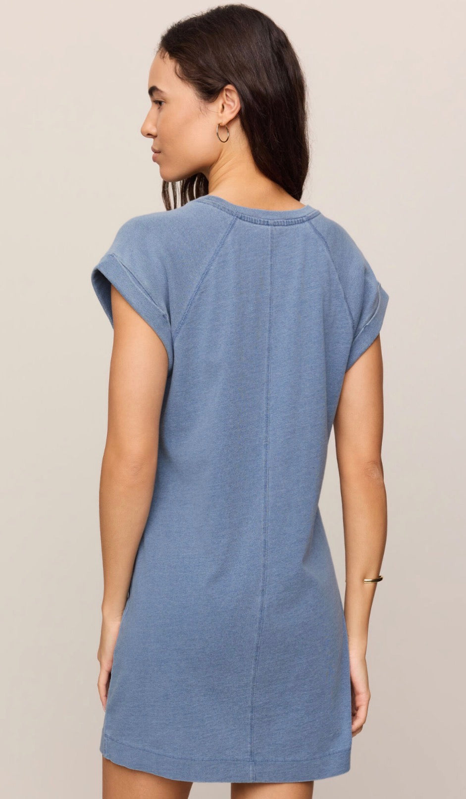 Tate Jersey Denim Dress