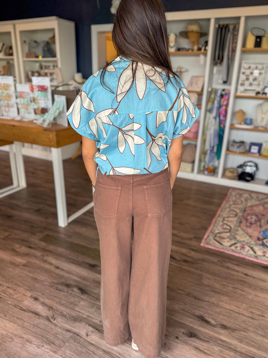 Jonny High Rise Super Wide Leg Pant