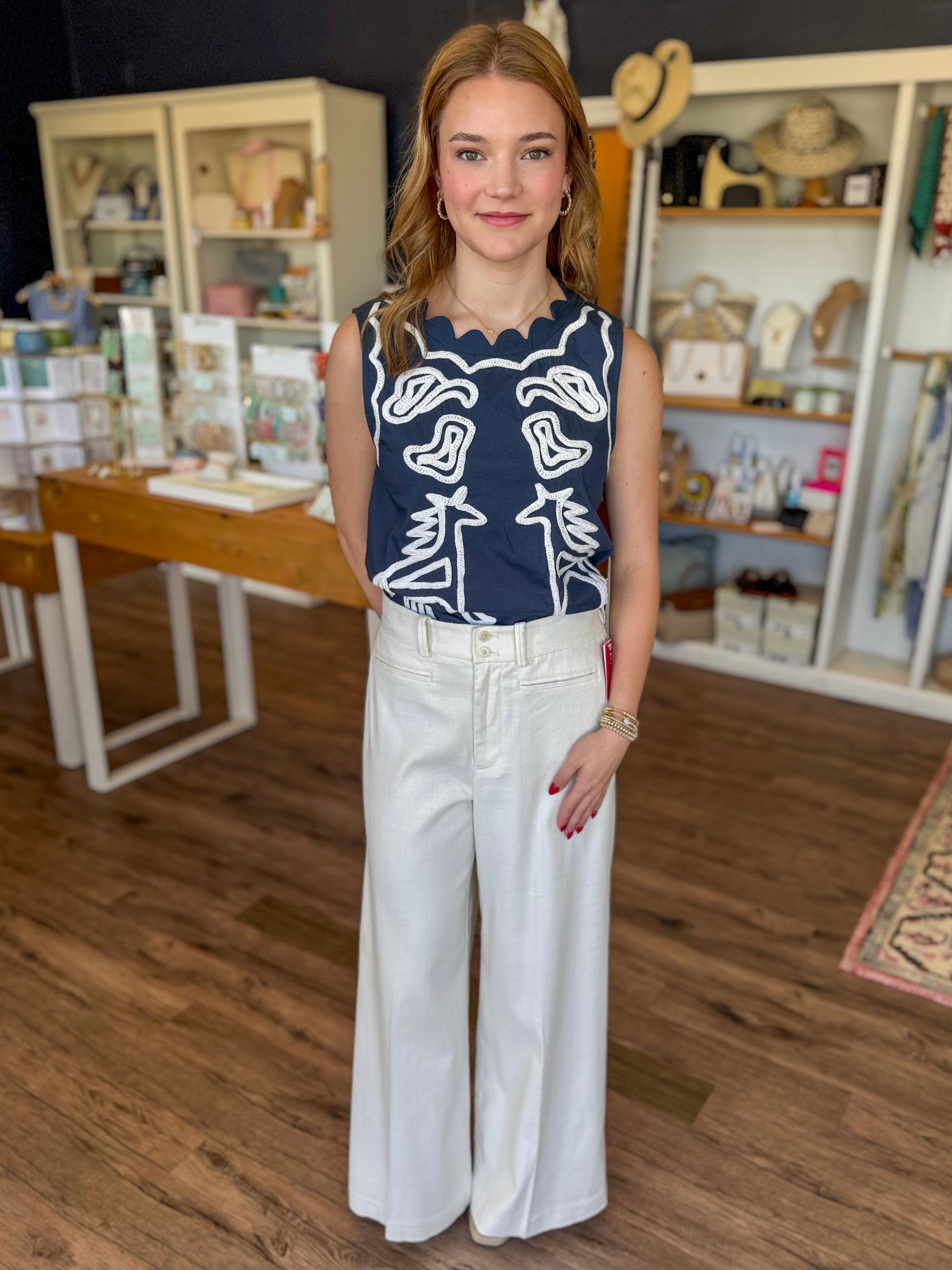 Super Wide Leg Pant in Linen