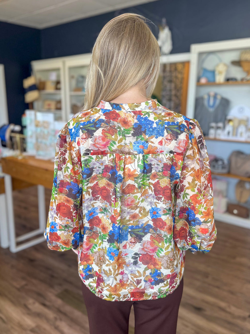 Autumn Flora Blouse