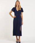 Jodi Navy Midi Dress