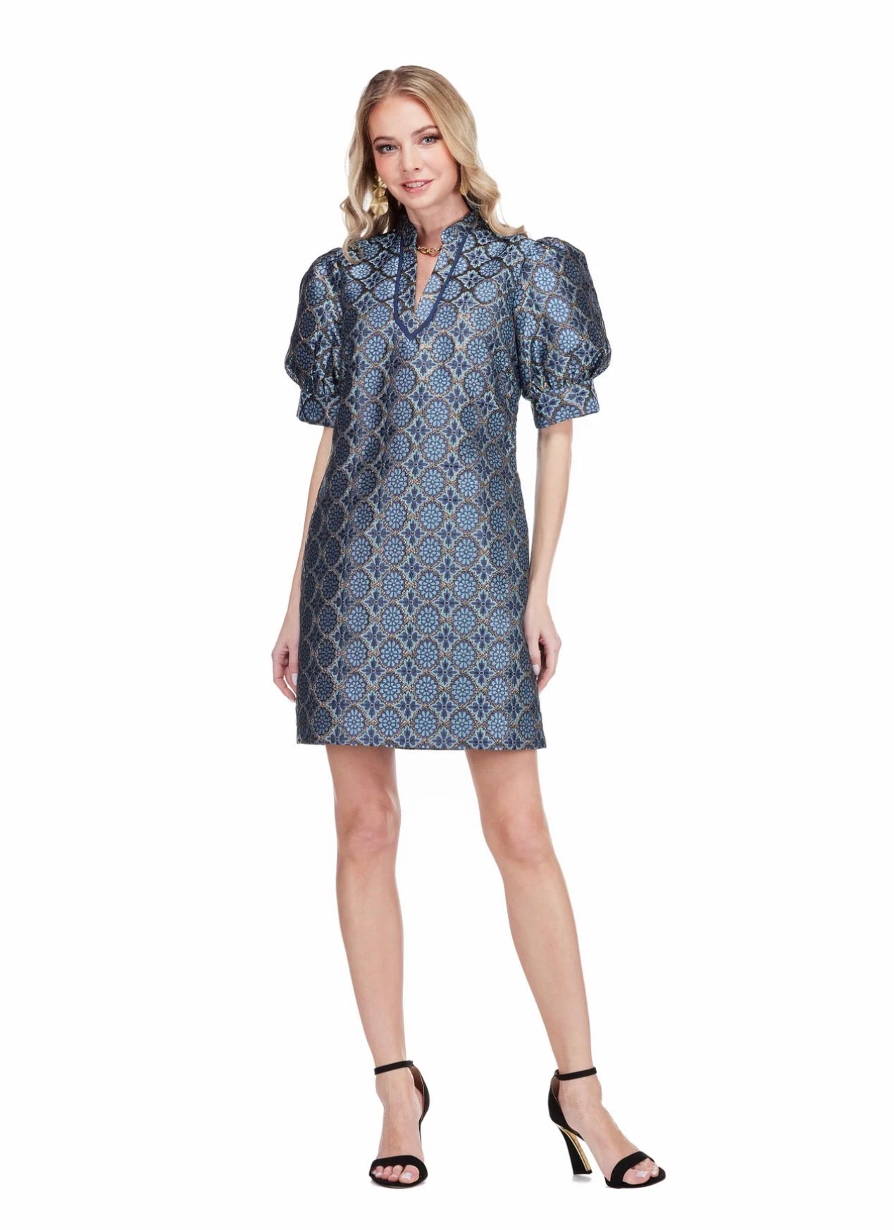 Gilded Trellis Dress