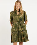 Shirley Dress in Tiger Safari