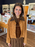 Camel Suede Jacket