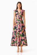 Eclore Floral Maxi Dress