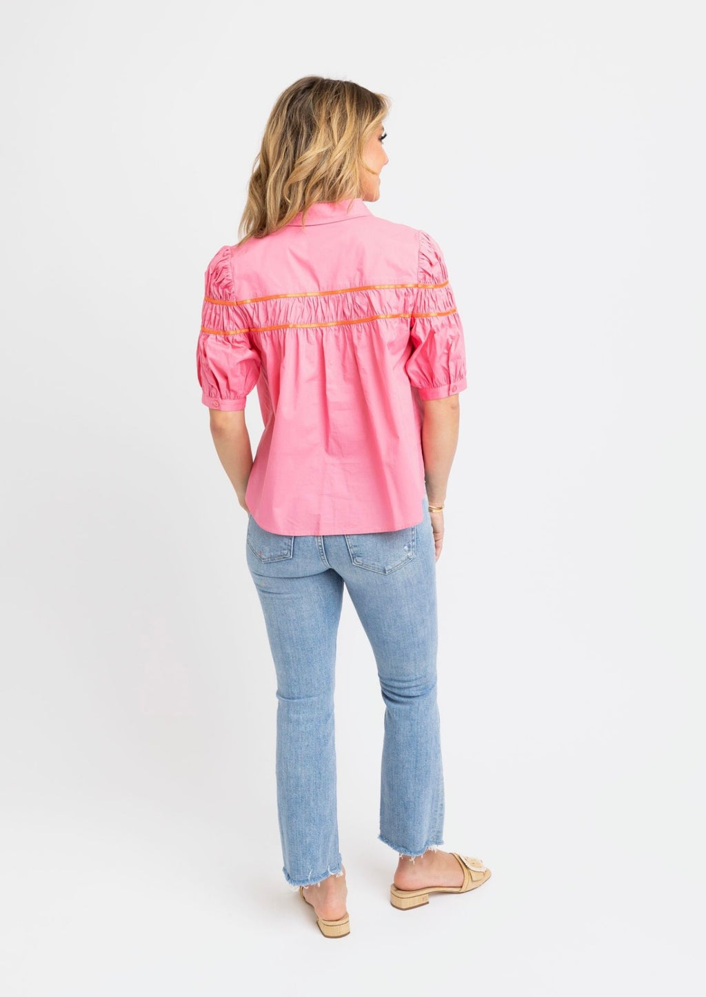 Pink and Orange Top