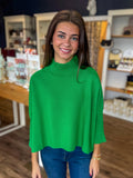 Aja Sweater in Mighty Green
