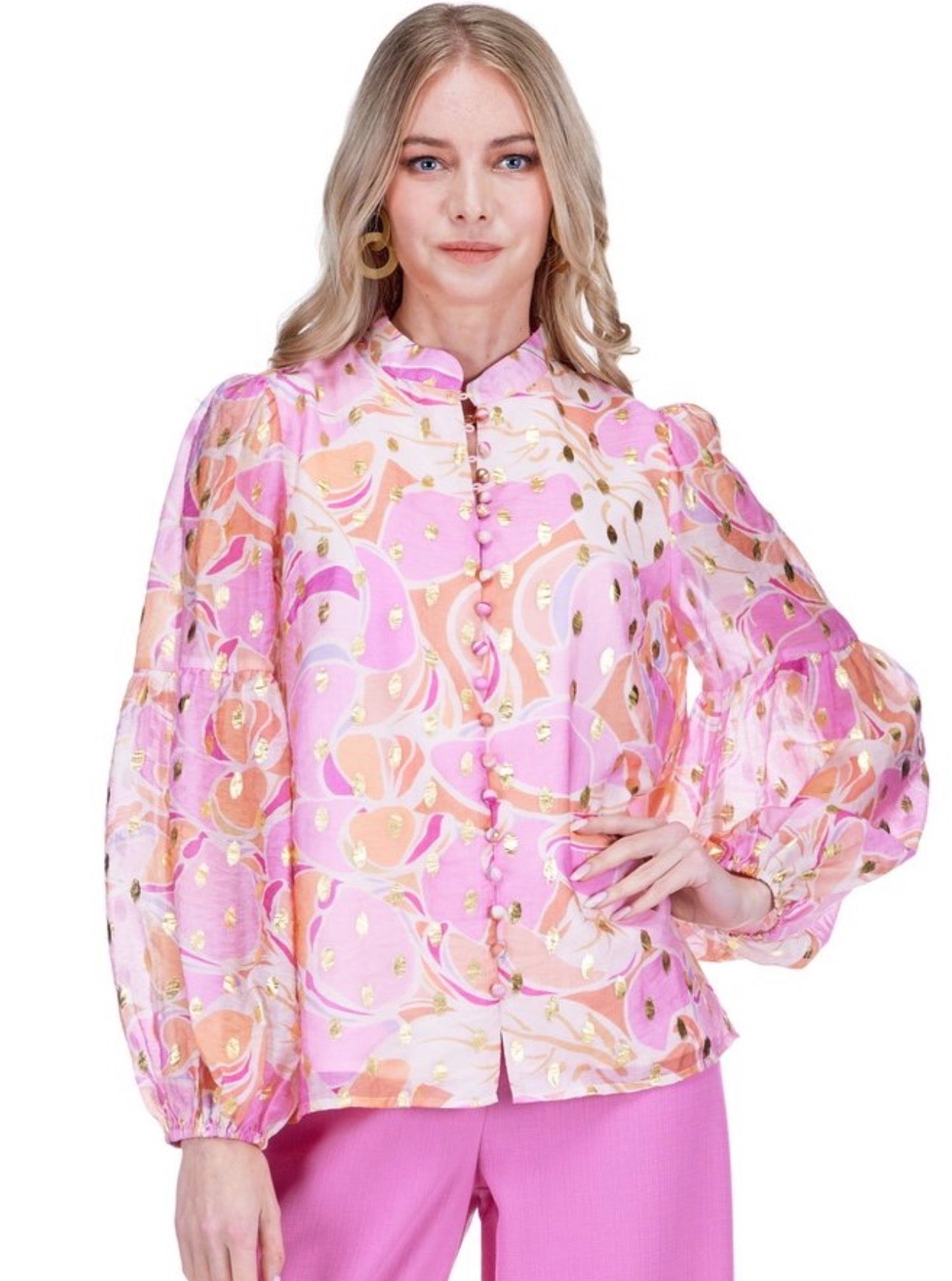 Golden Haze Blouse