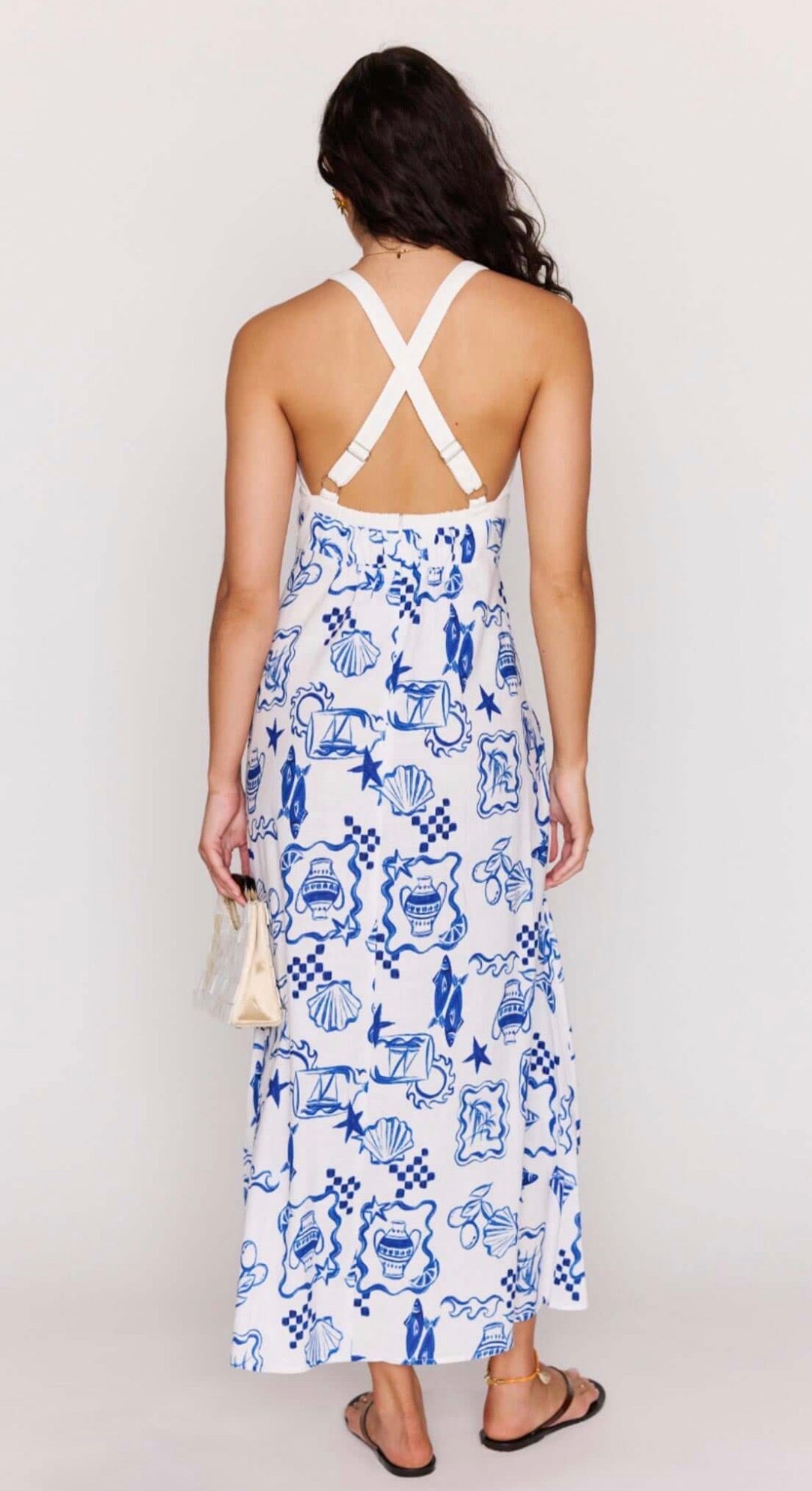 Baci Blue Nautical Dress