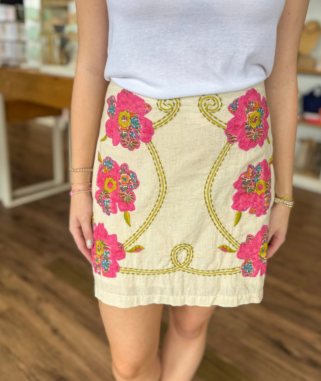 Floral Skirt