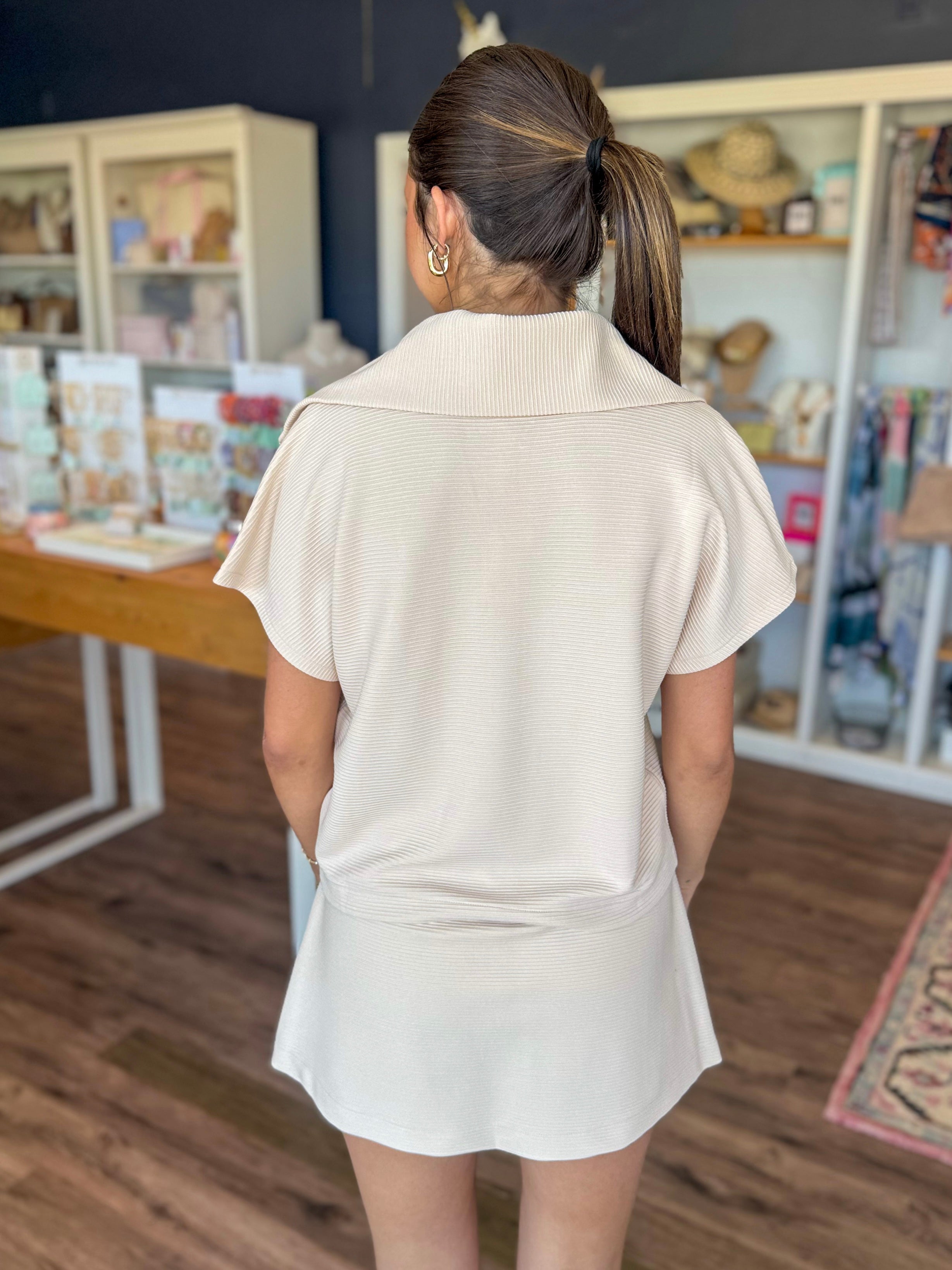 French Rib Skort