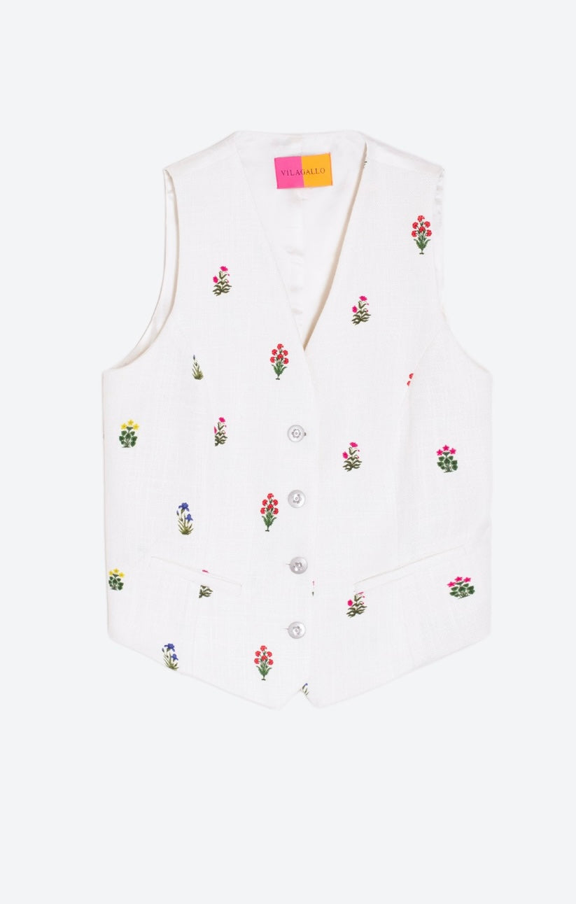 Agata Floral Vest