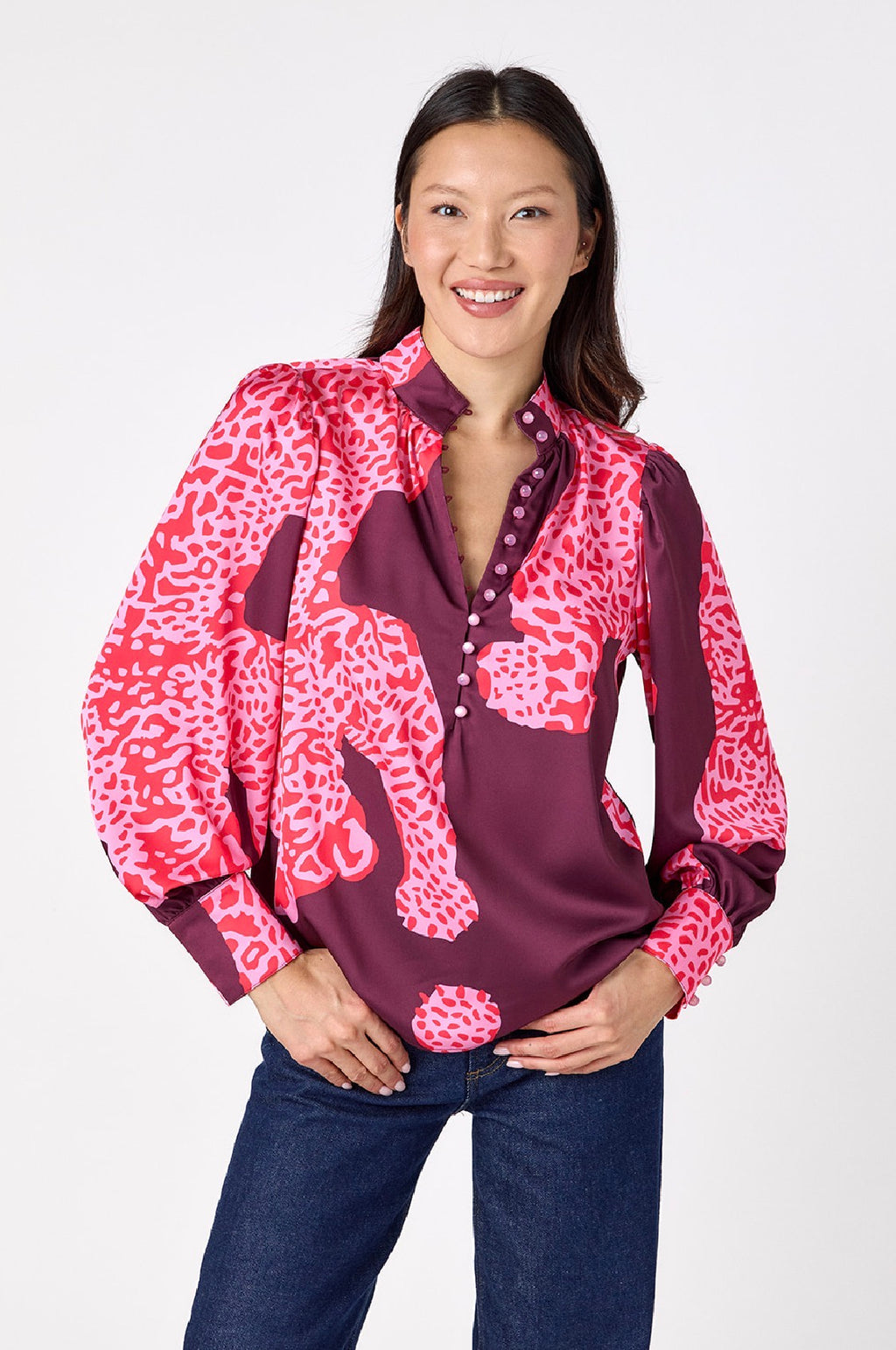 Leland Blouse in Catwalk