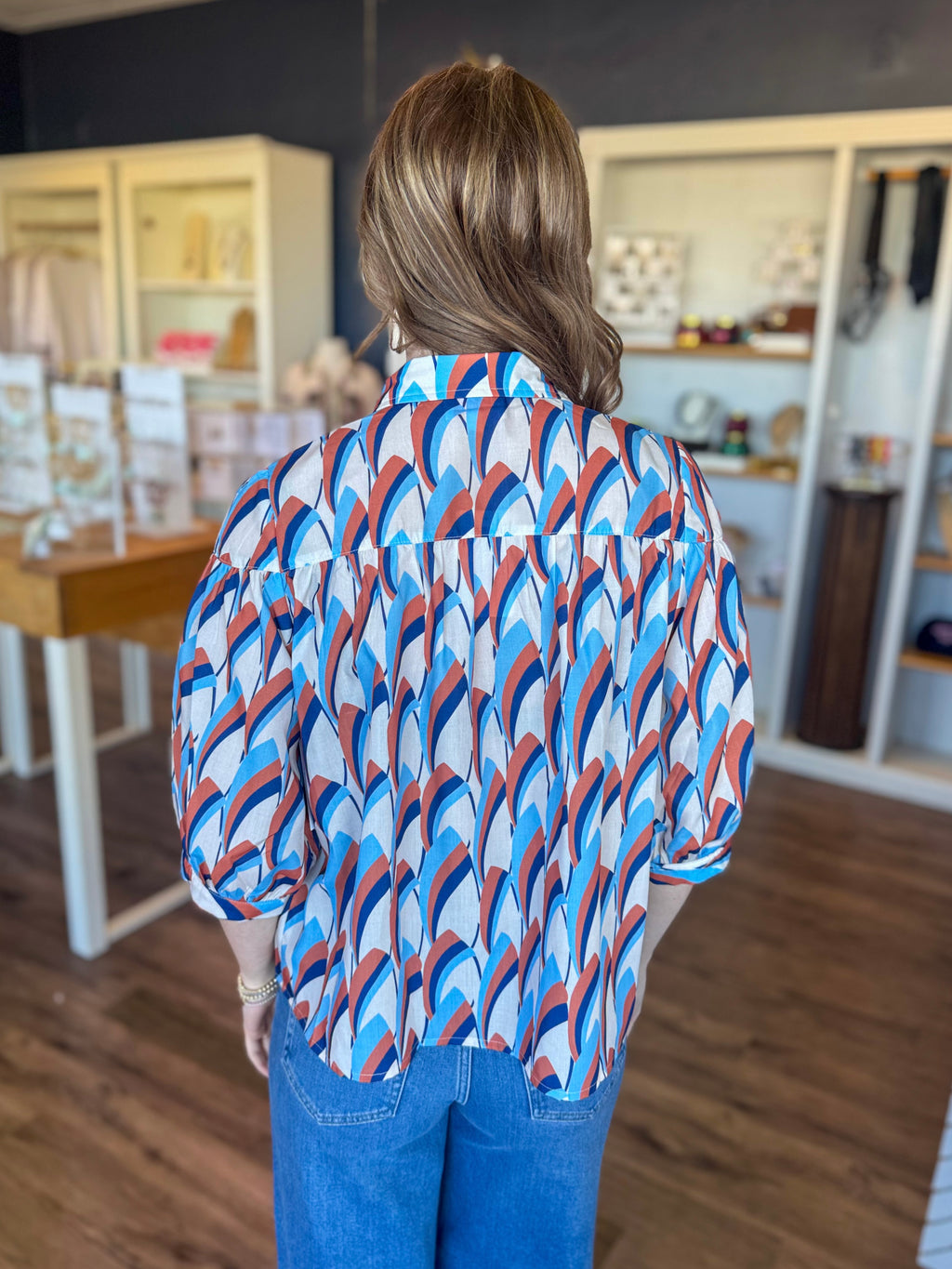 Nautical Sails Blouse