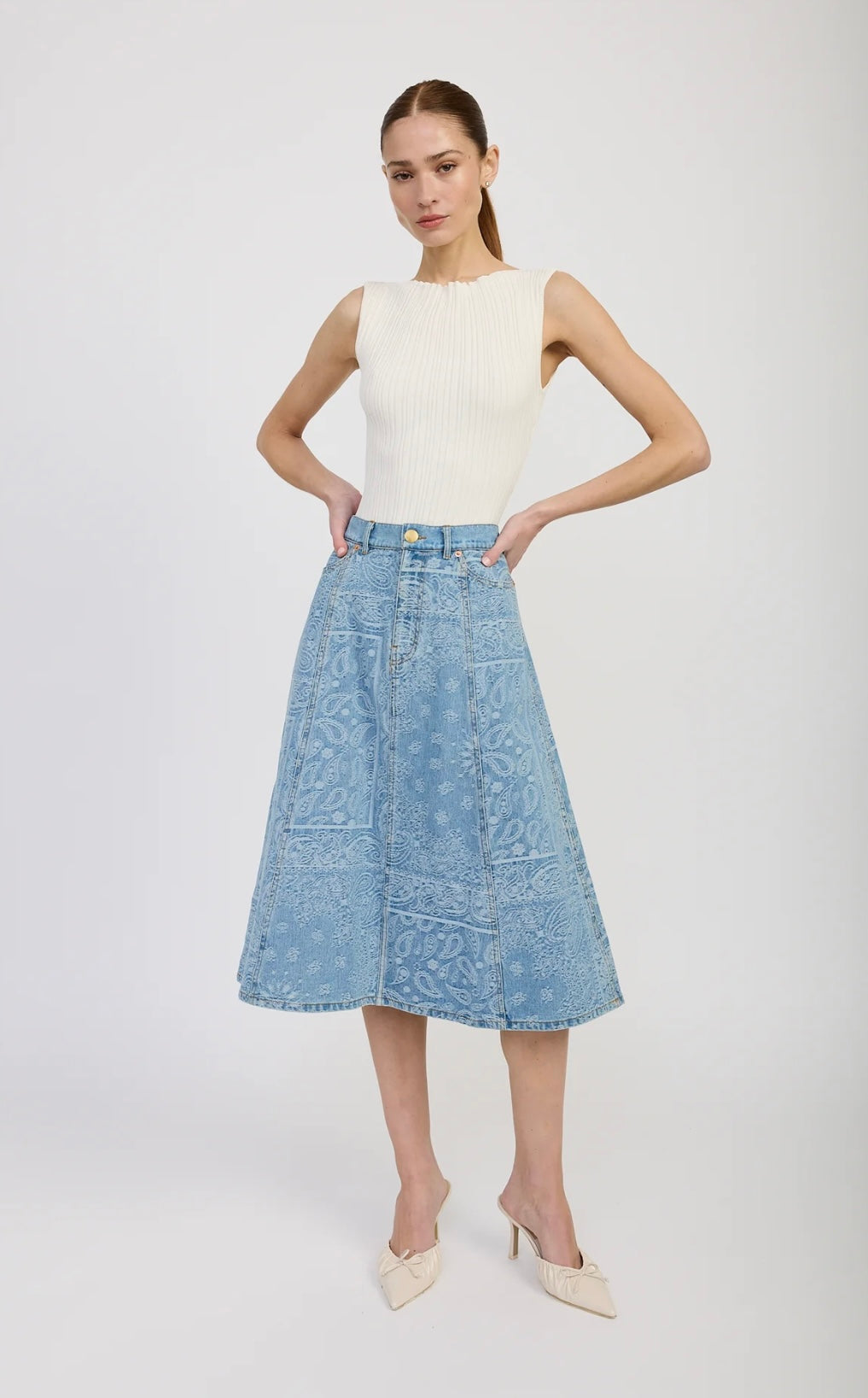 Tarak Midi Skirt