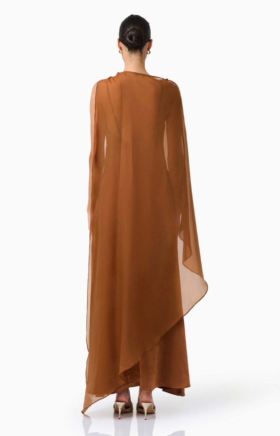 Zimelle Cape Gown