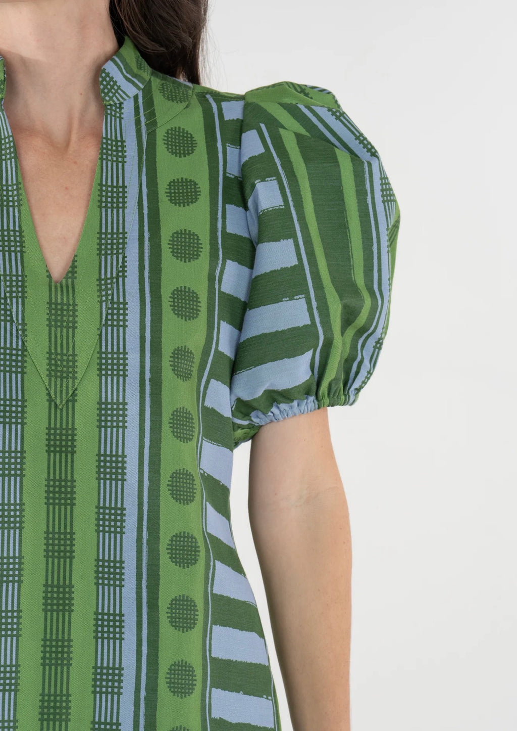 Hampton Mini Dress in Forest Jubilee