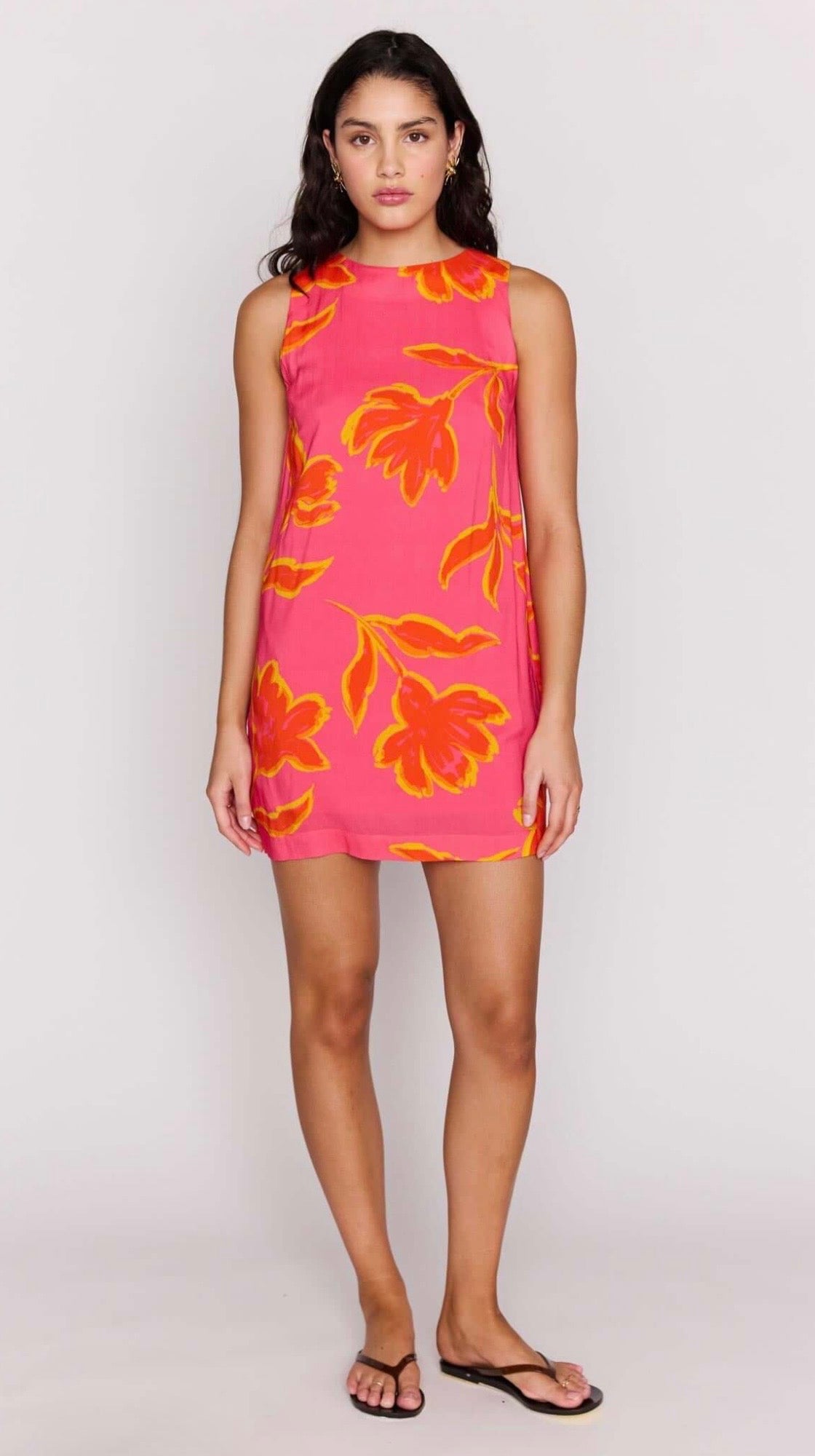 Elodie Shift Pop Floral Dress