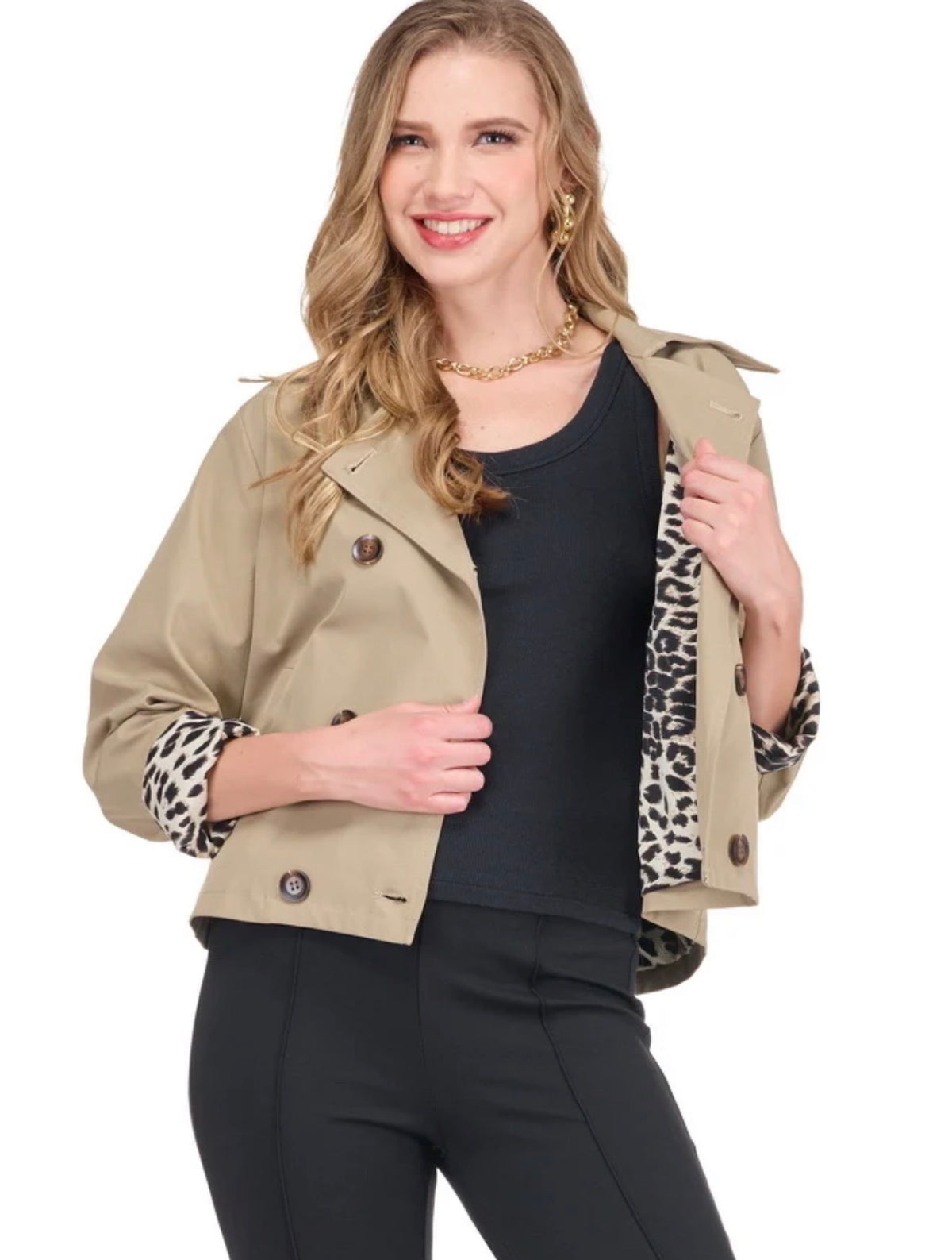 Short Trench Coat