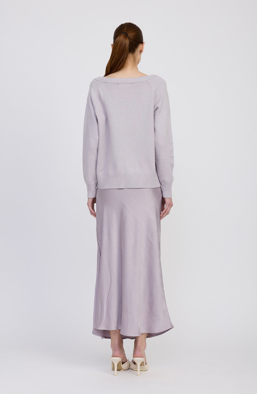 Cover Knit Lace Sweater