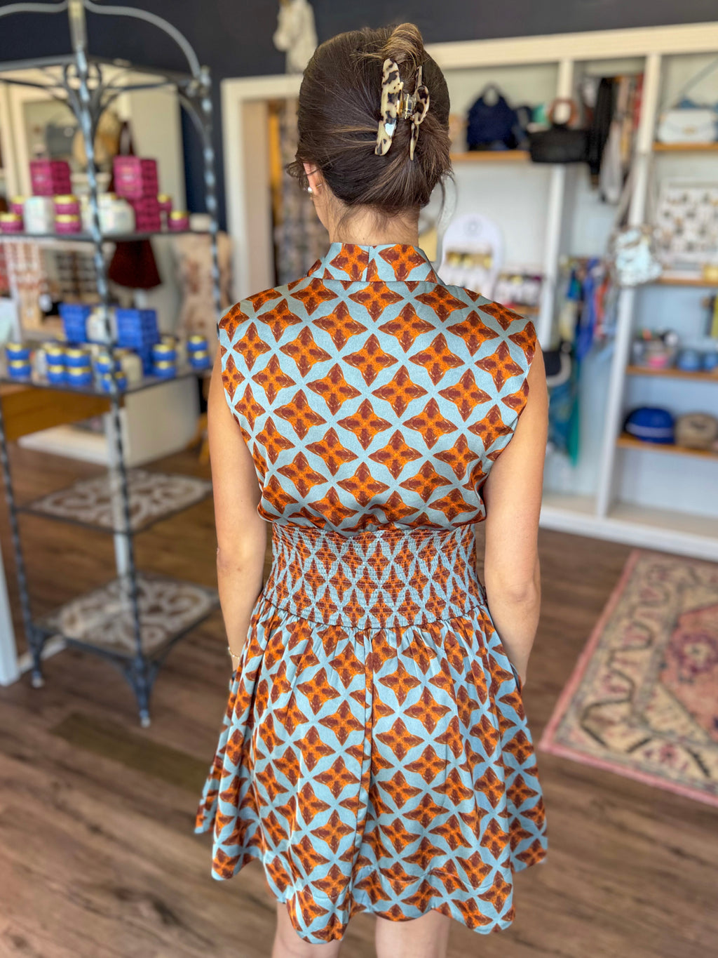 Cooper and Blue Cheetah Print Dress