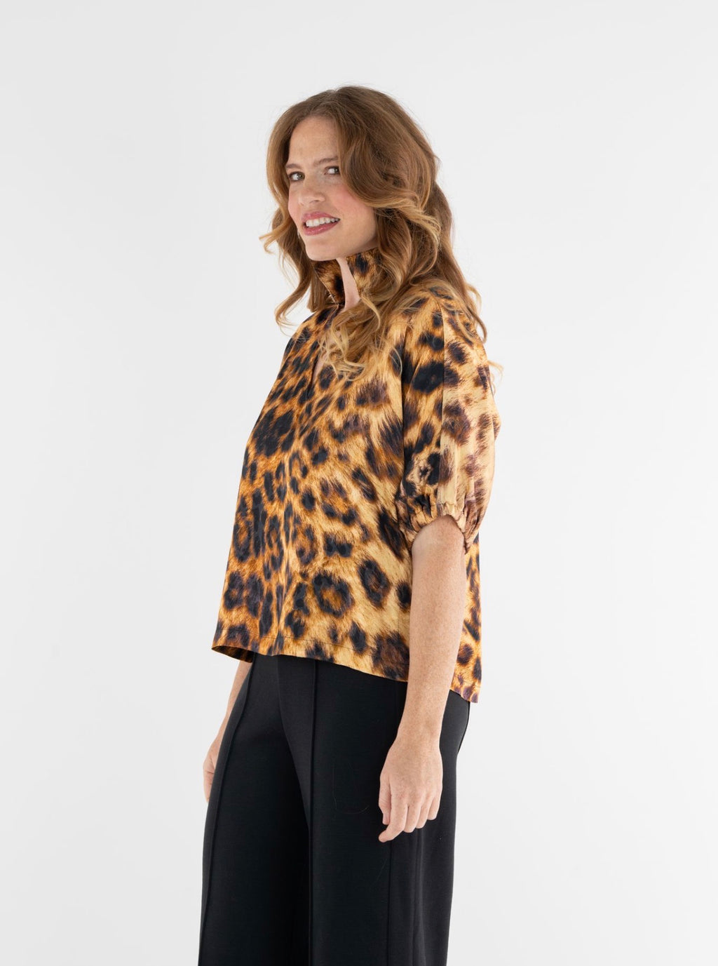 Poppy Top in Leopard