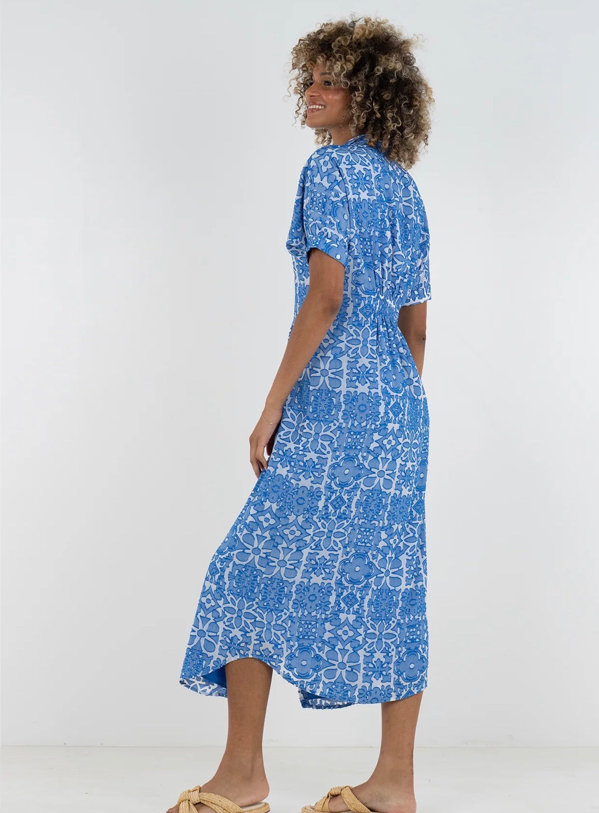 Georgia Dress in Positano