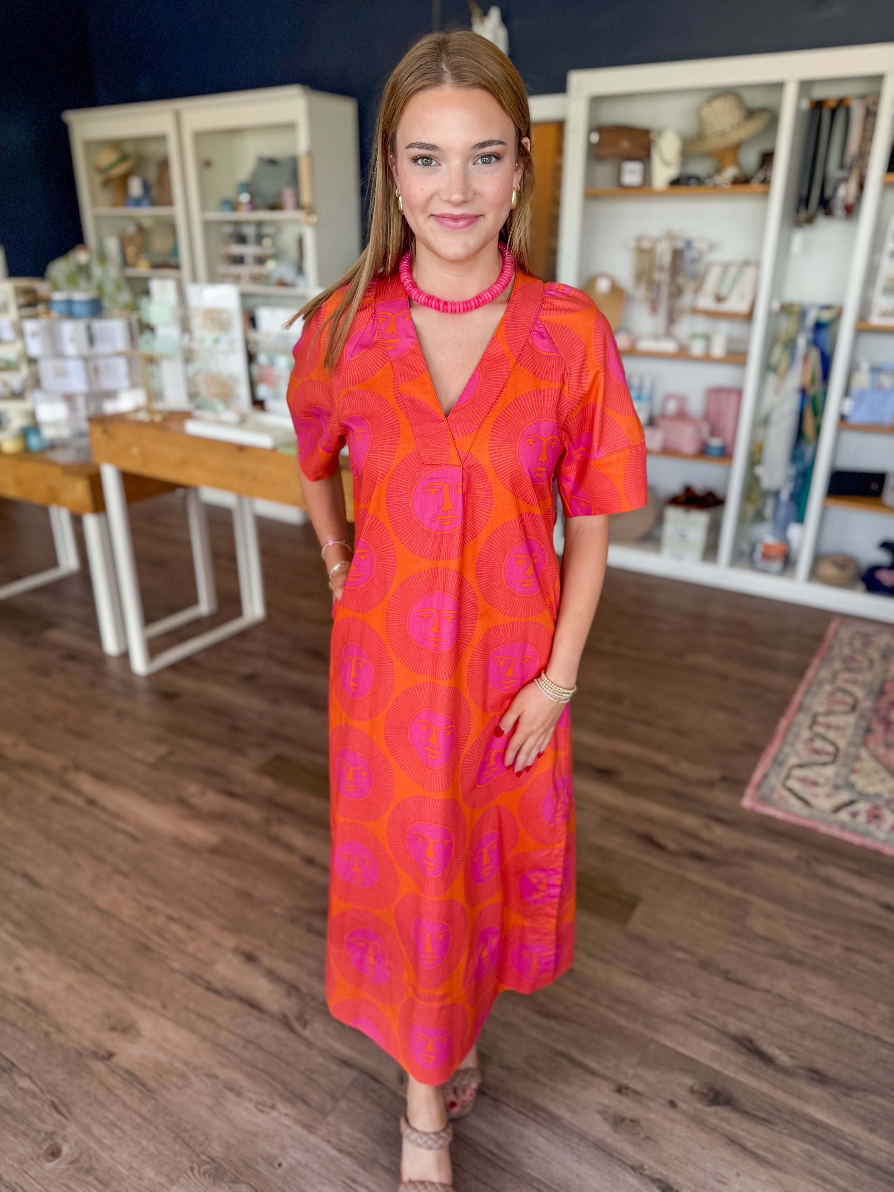 Here Comes The Sun Maxi Dress