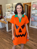 Orange Pumpkin Dress