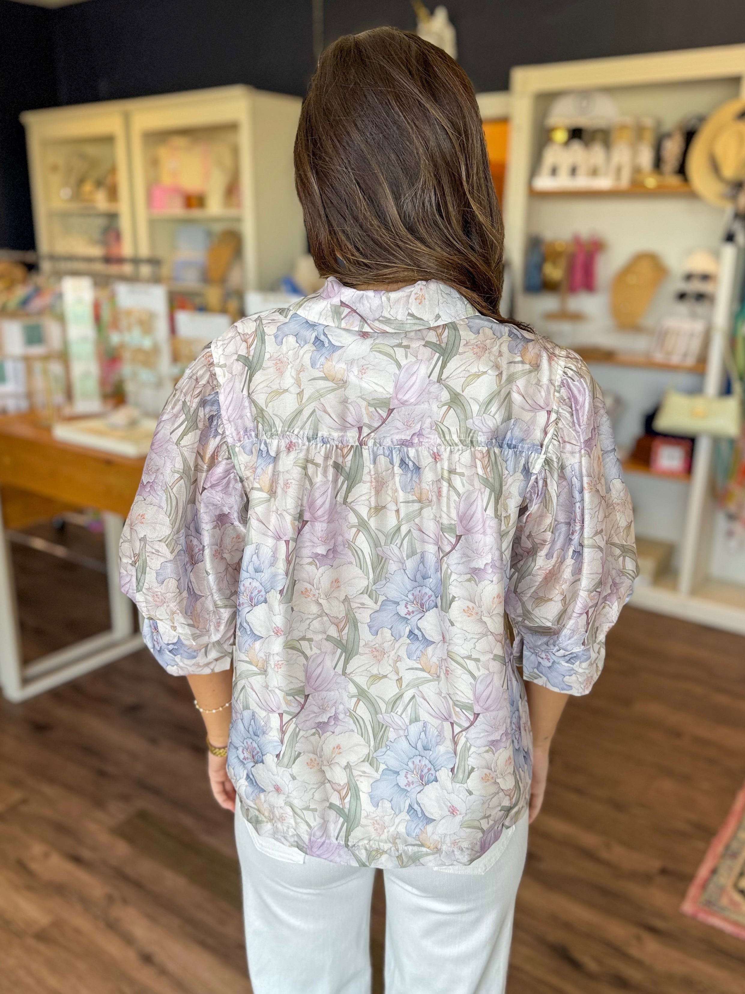 Whispering Lilies Blouse