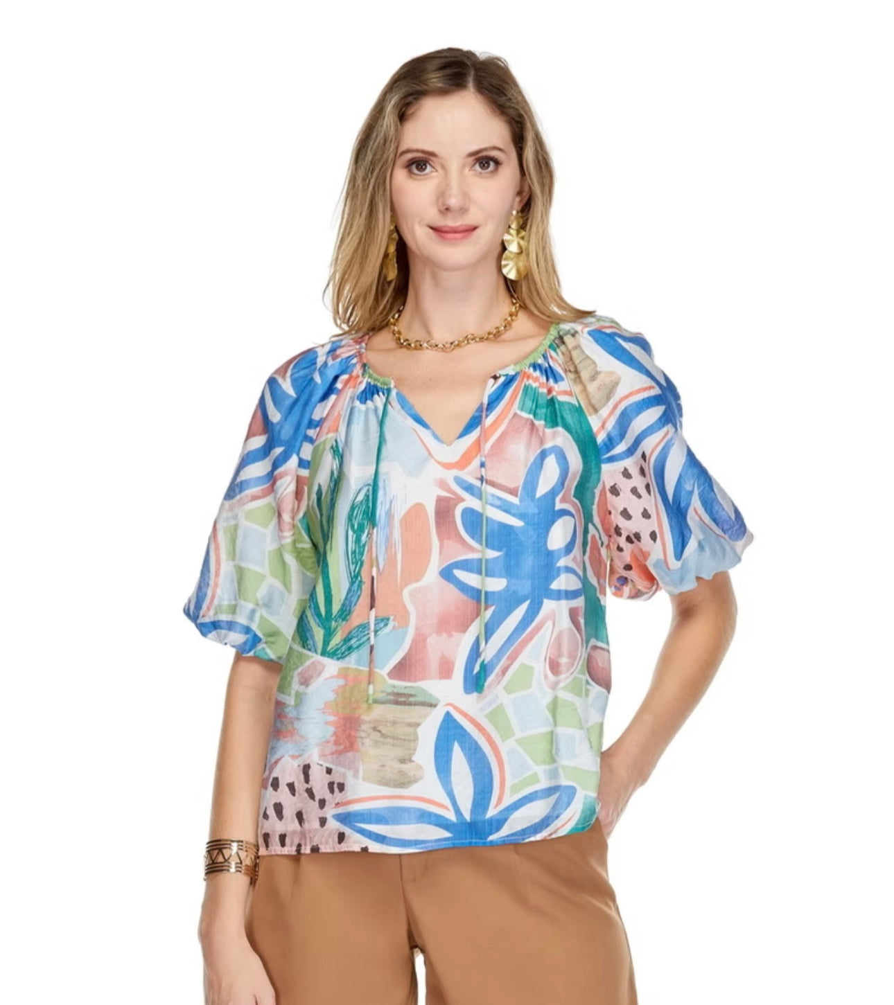 Summer Garden Blouse