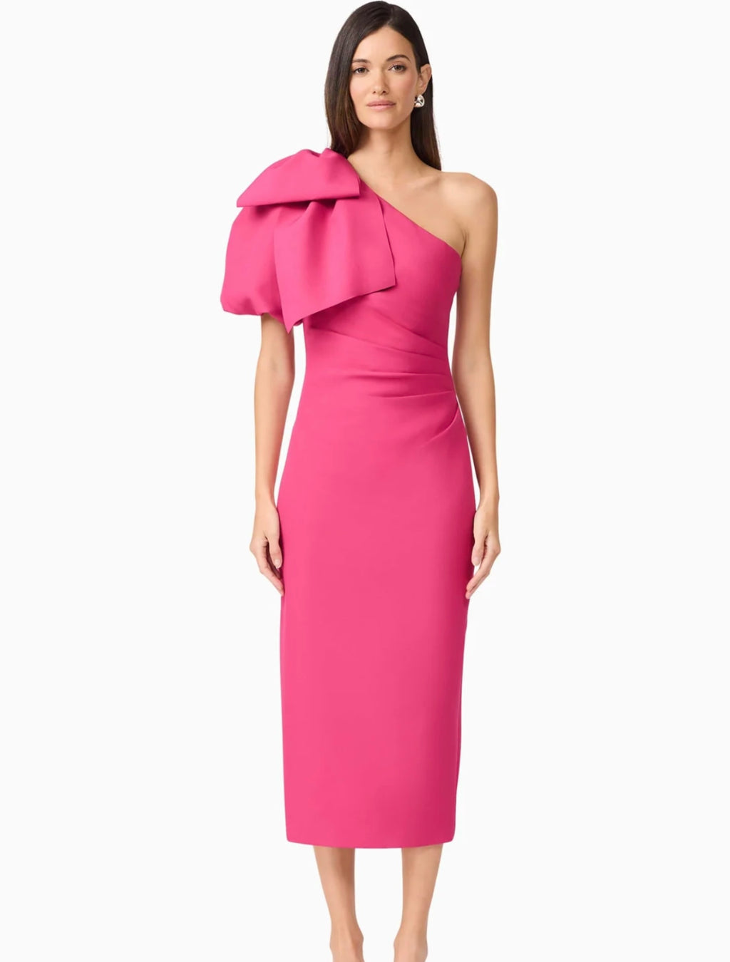 Elysie Midi Dress in Orchid