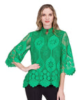 Green Lace Tunic