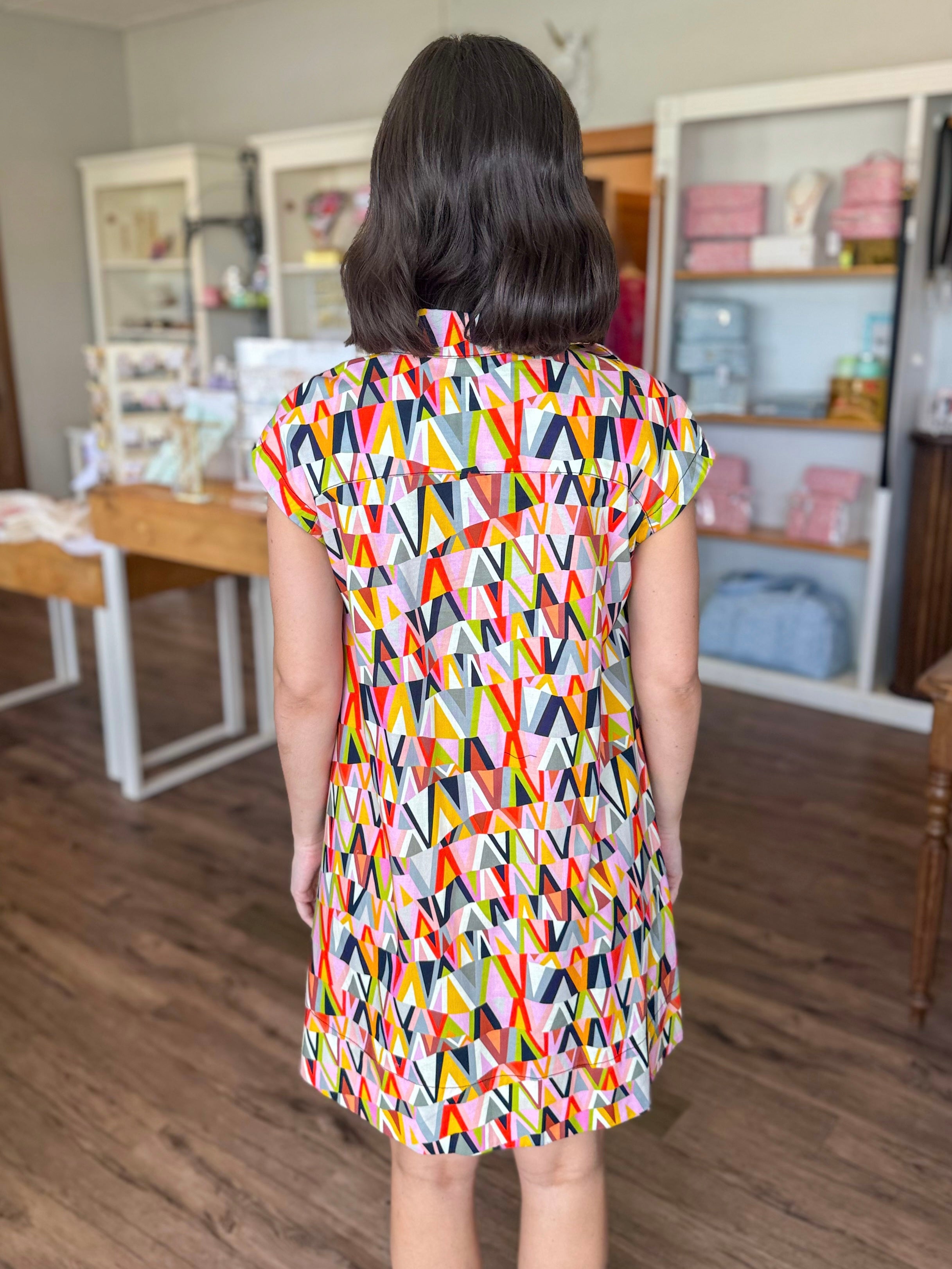 Shift and Swing Mini Dress