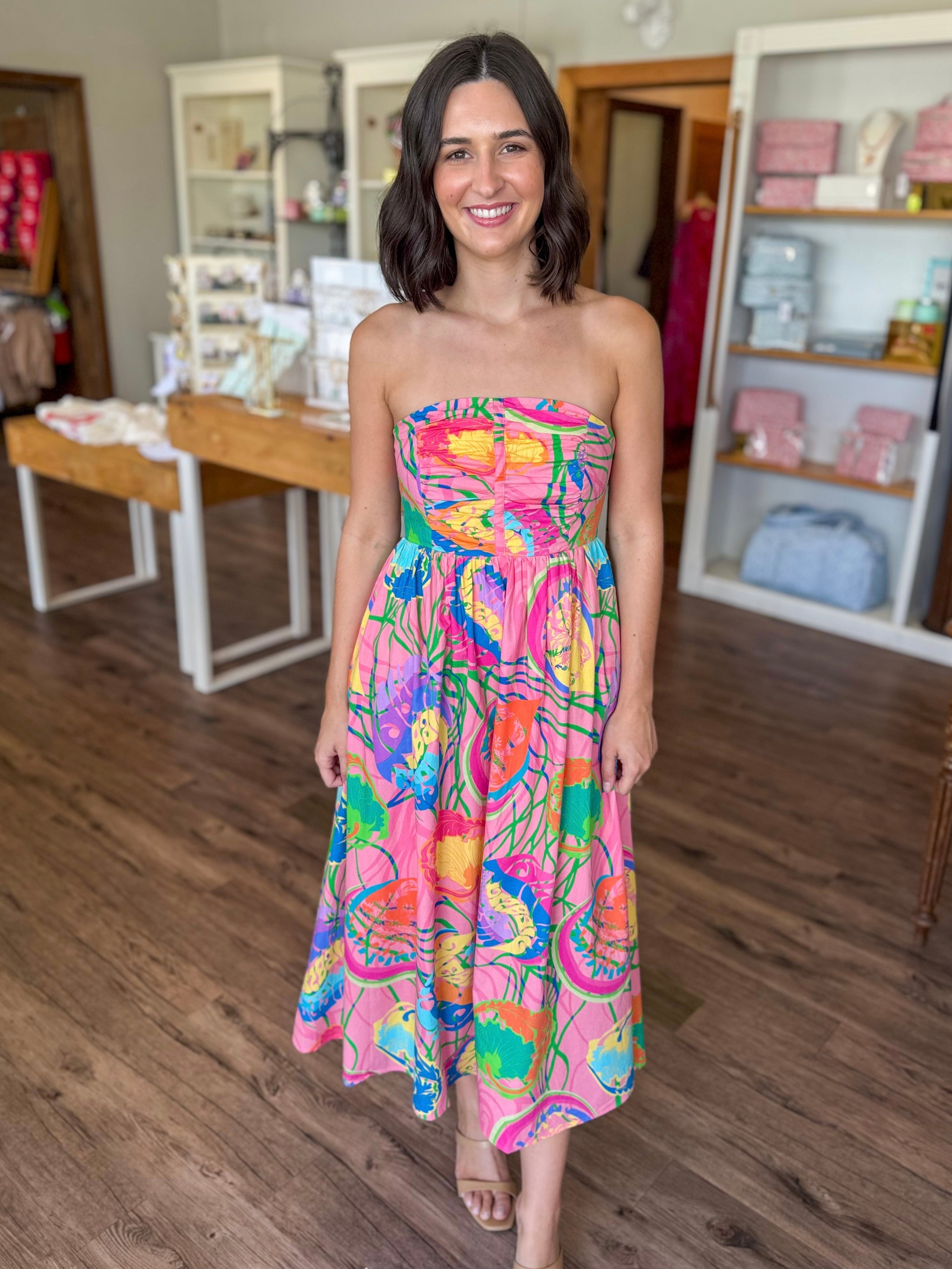 Ribbon Fun Tube Dress