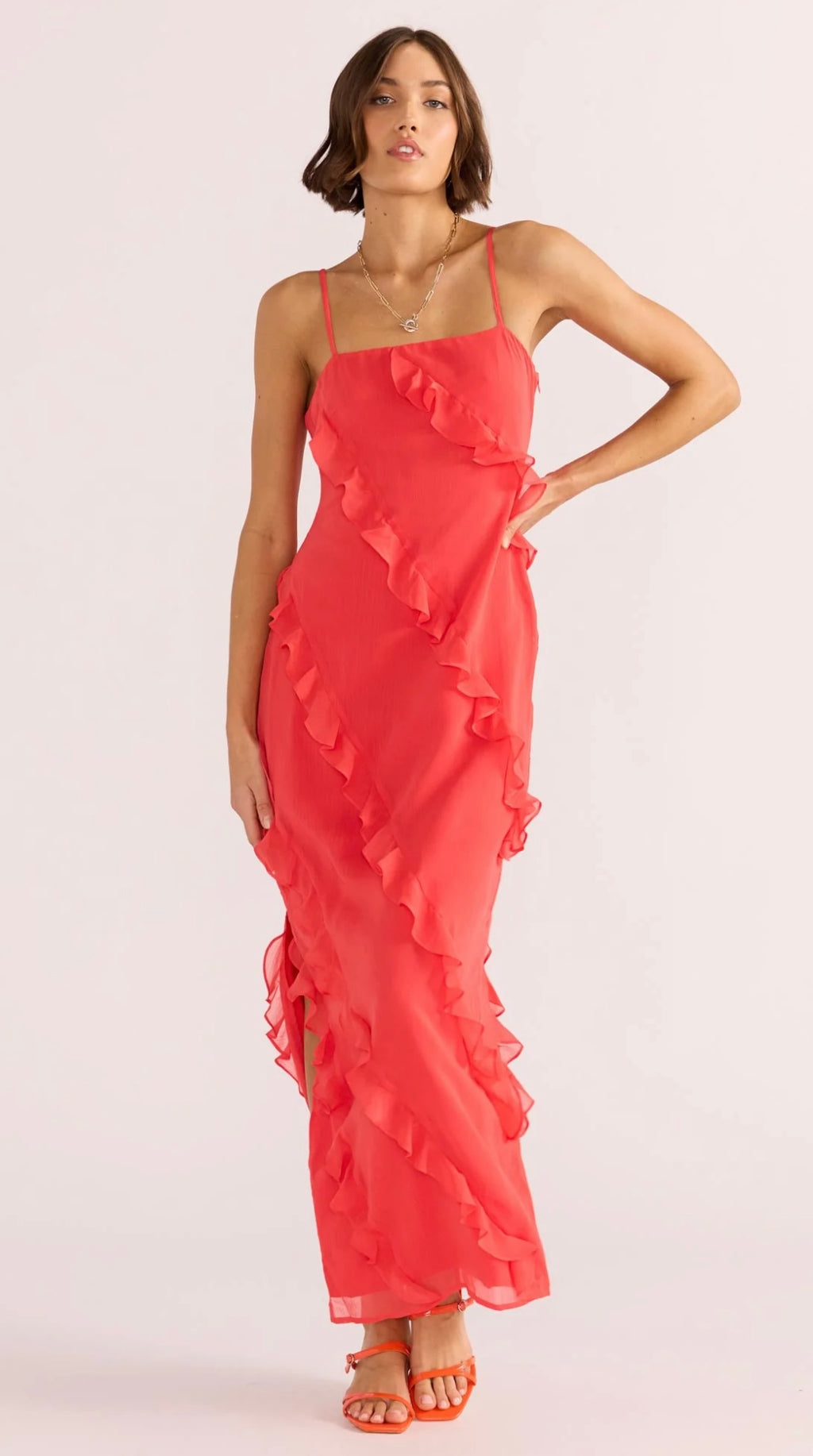 Venus Ruffle Dress