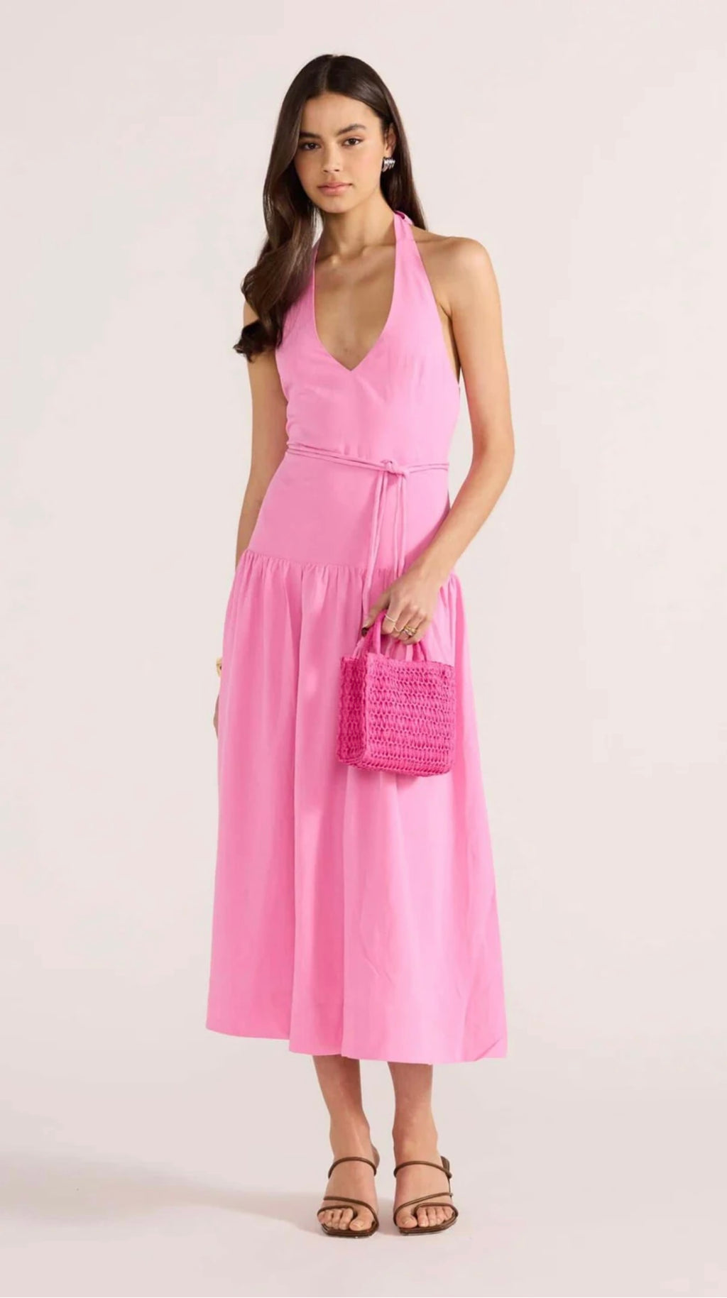 Melody Drop Waist Midi Dress