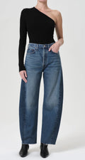 Luna Pieced Barrel Jeans