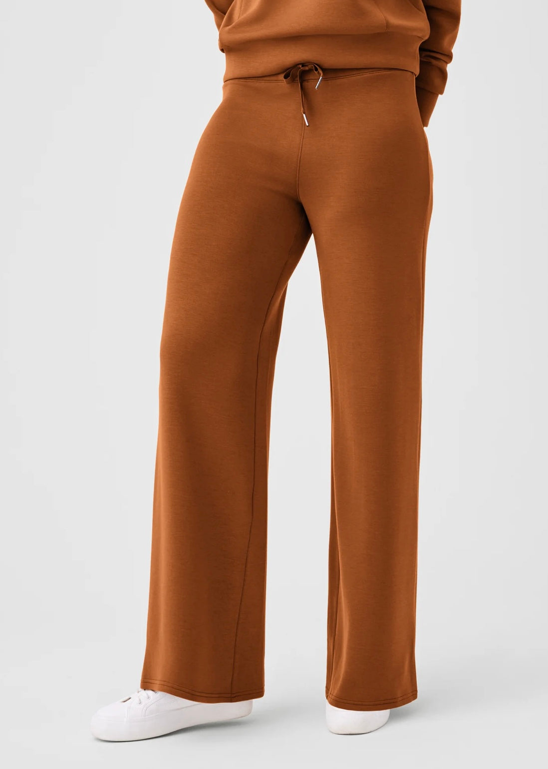 Air Essentials Wide Leg Pant in Butterscotch