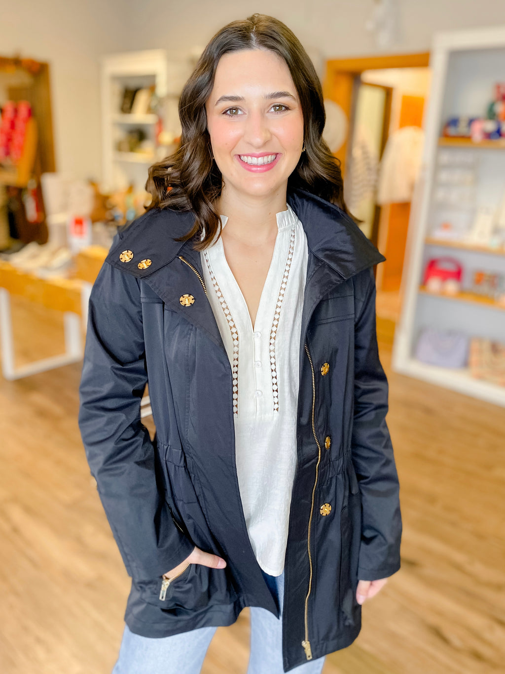 Tess Jacket in Black