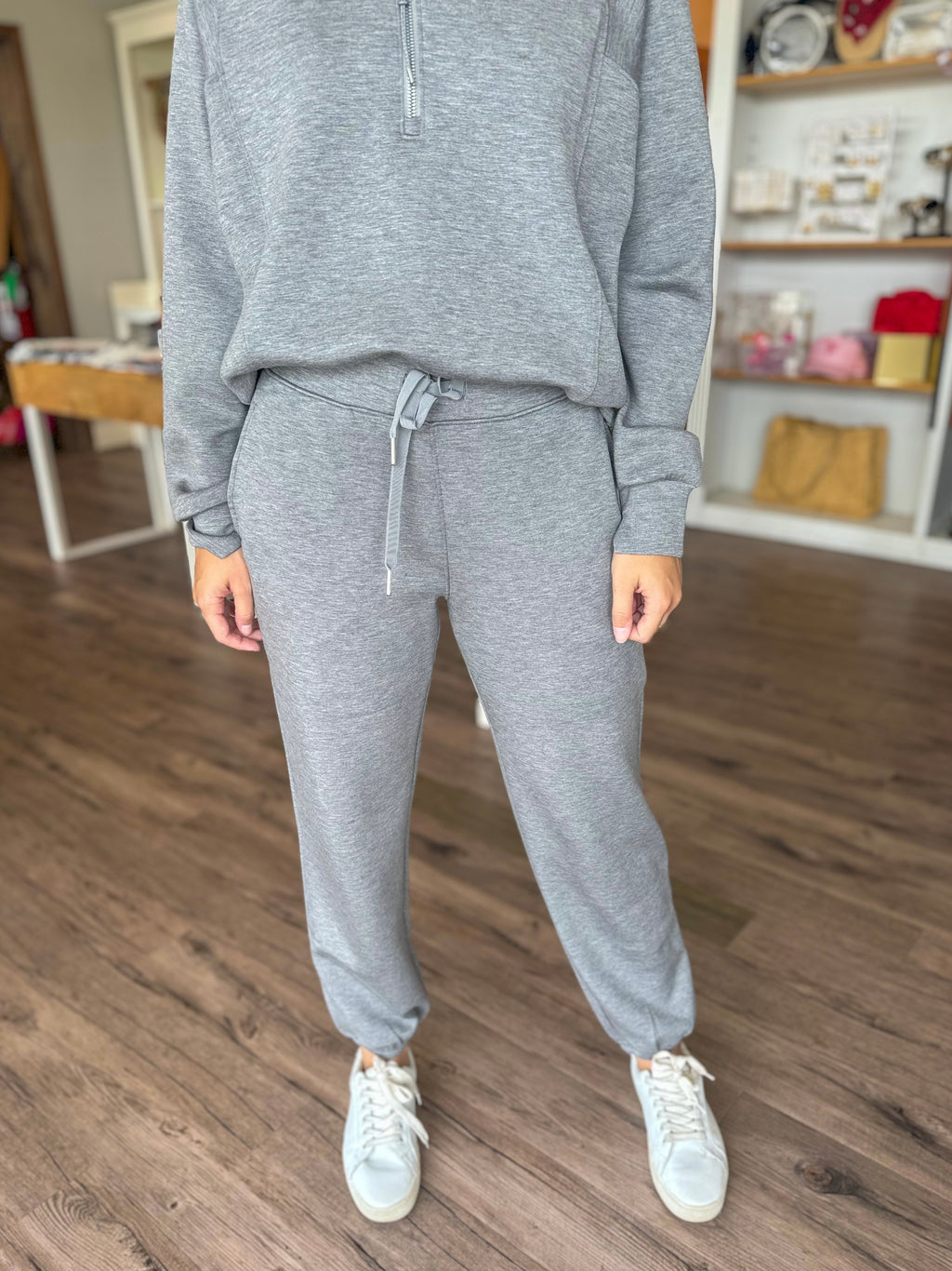 Air Essentials Joggers in Heather Grey