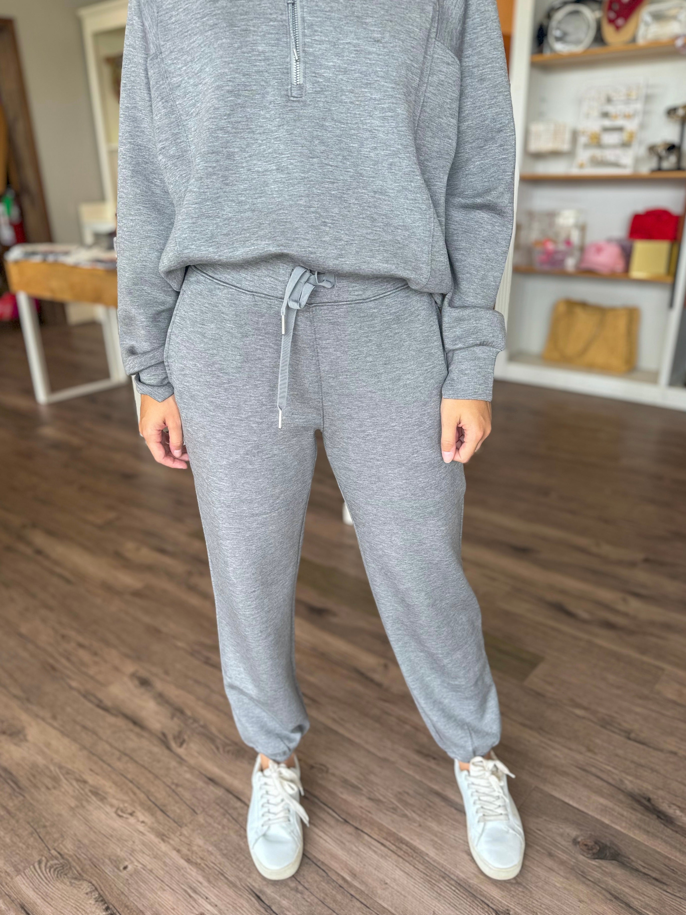 Air Essentials Joggers in Heather Grey