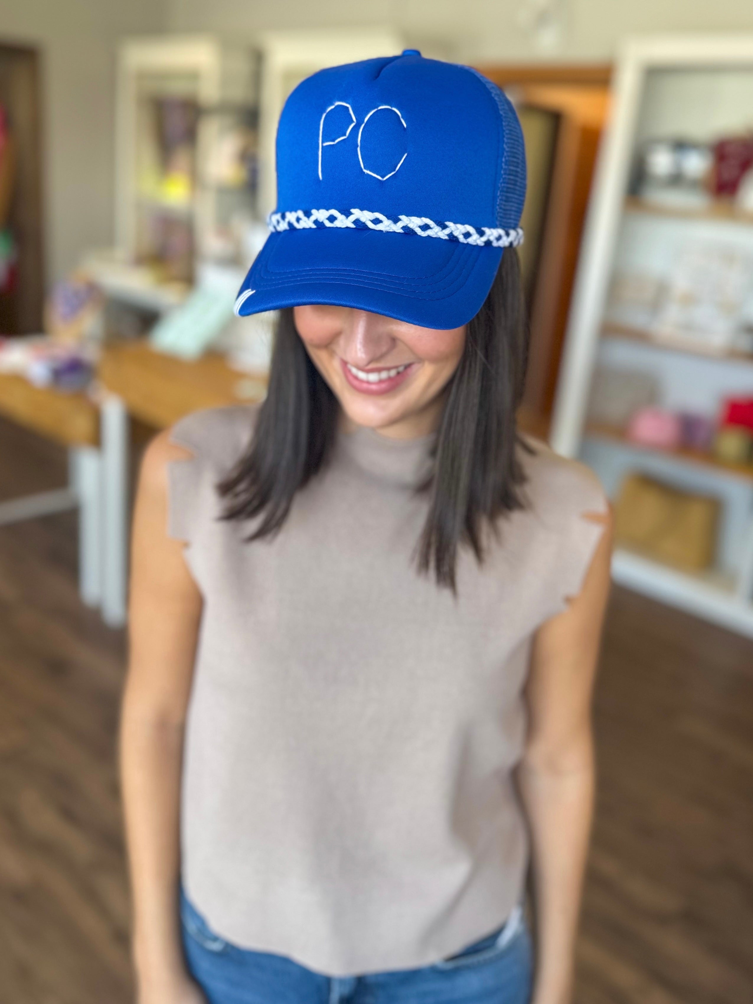 PC Custom Stitched Trucker Hat