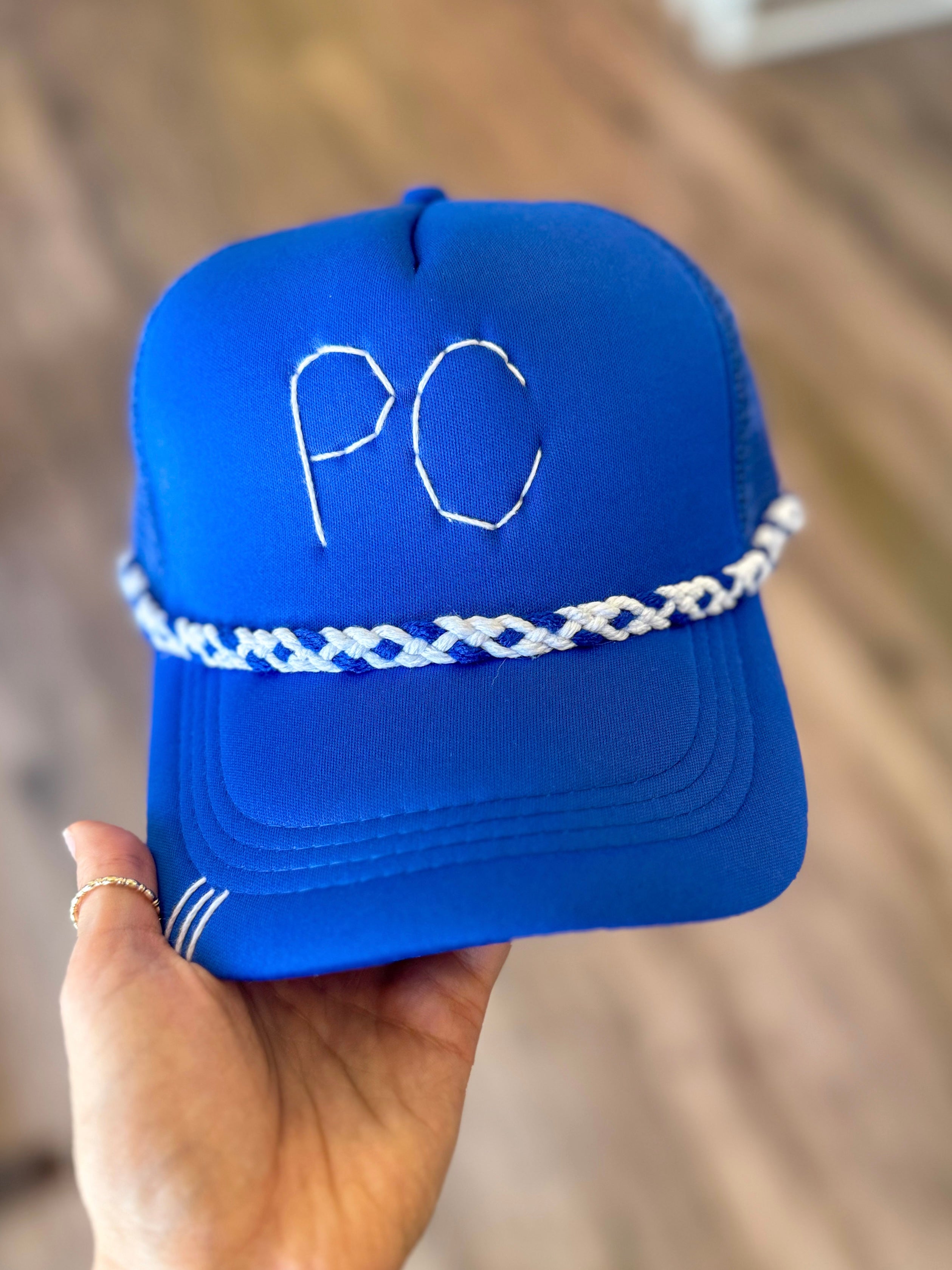 PC Custom Stitched Trucker Hat
