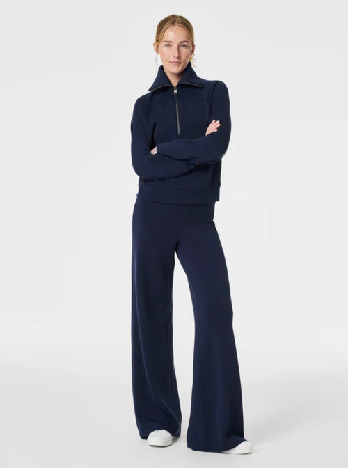 Air Essentials Wide Leg Pant in Timeless Navy