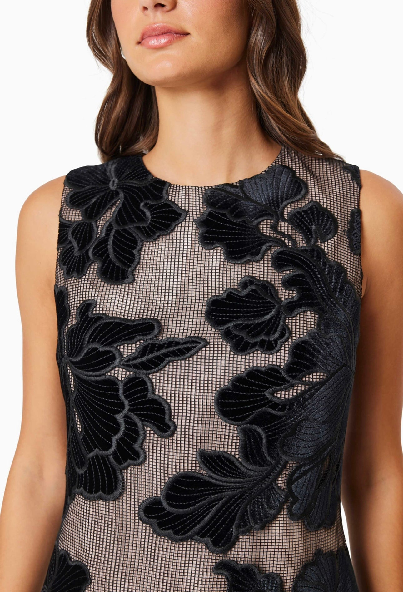 knee length dresses for ladies Zara Metallic Leopard Print Puff Sleeve Mini Dress – Sunshine Thrift main image 0